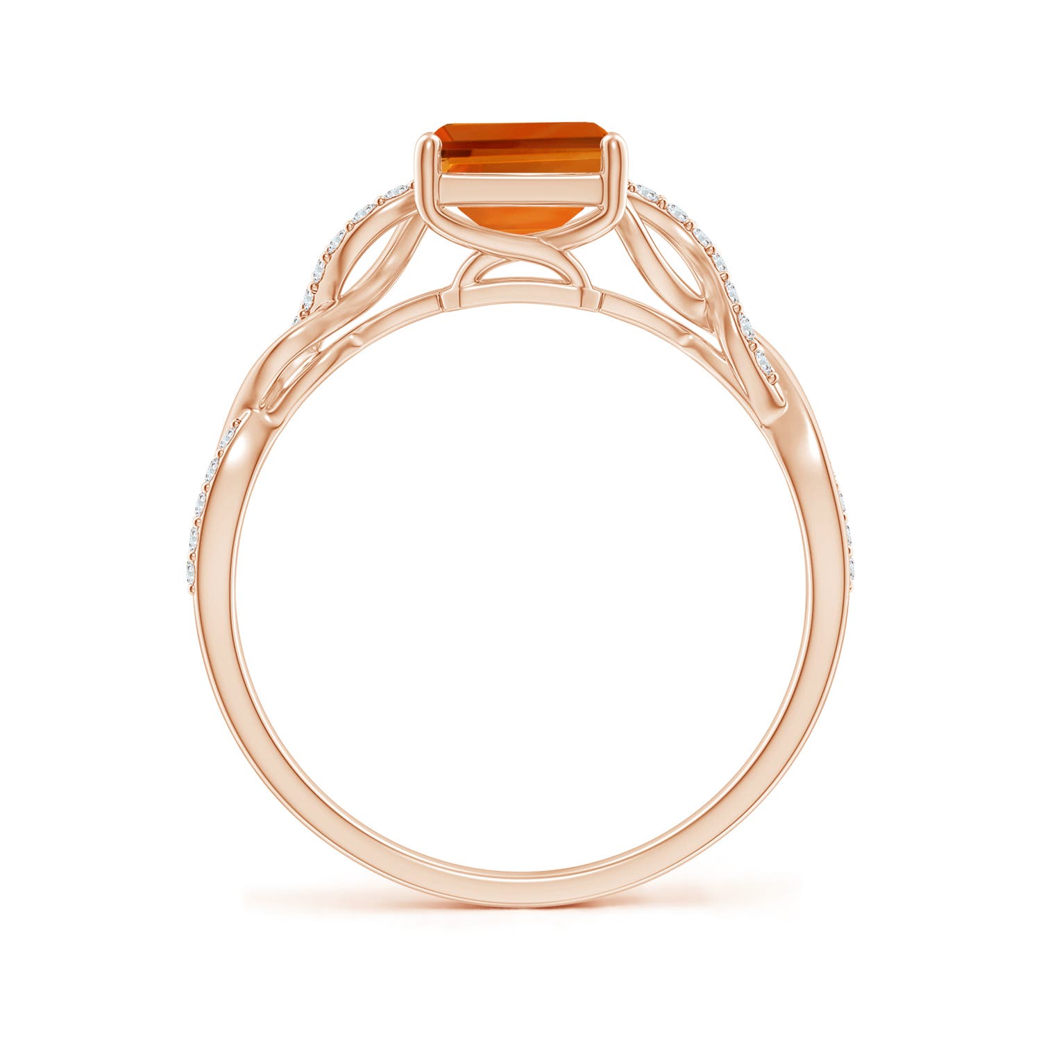 AAAA - Citrine / 1.63 CT / 14 KT Rose Gold