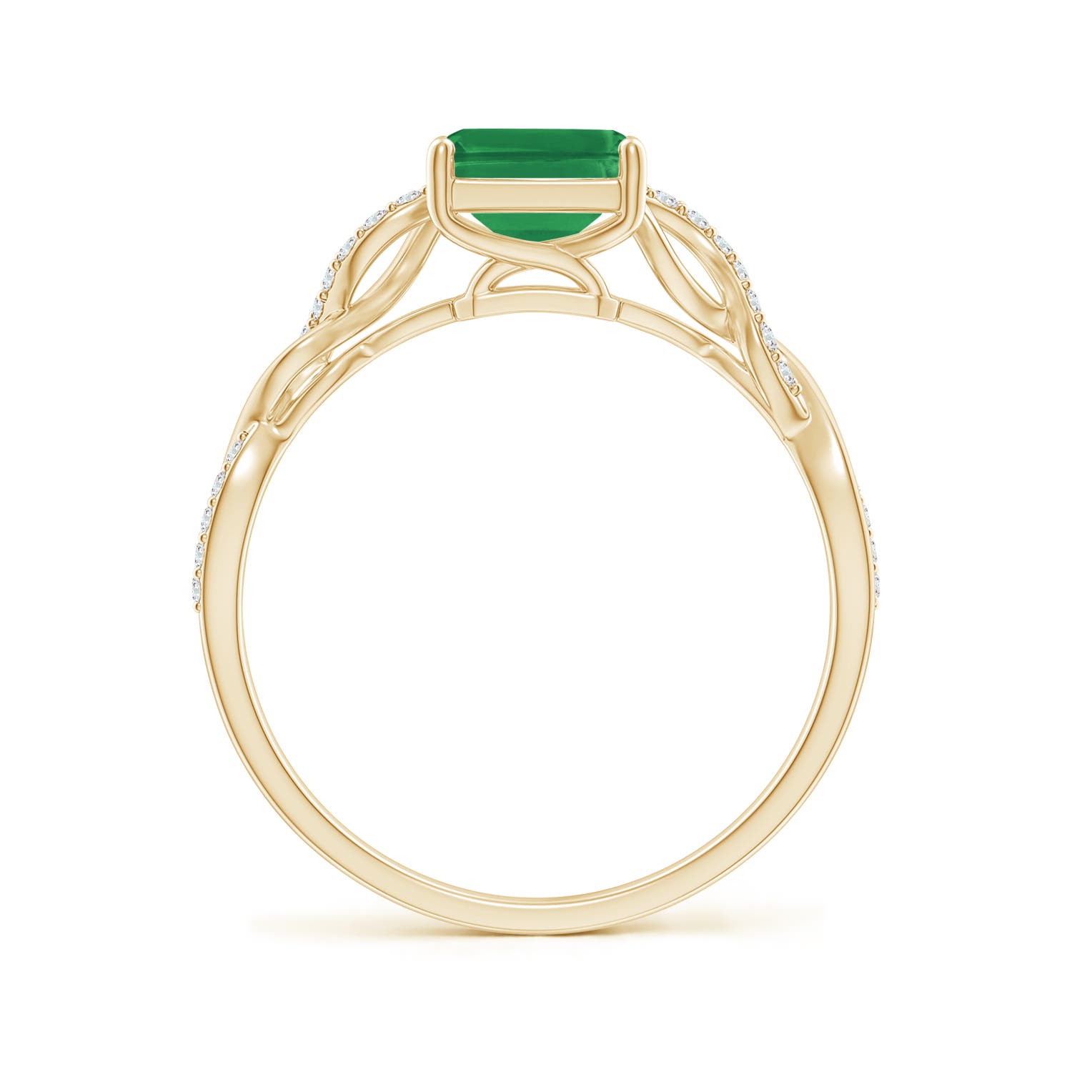 AA - Emerald / 1.63 CT / 14 KT Yellow Gold