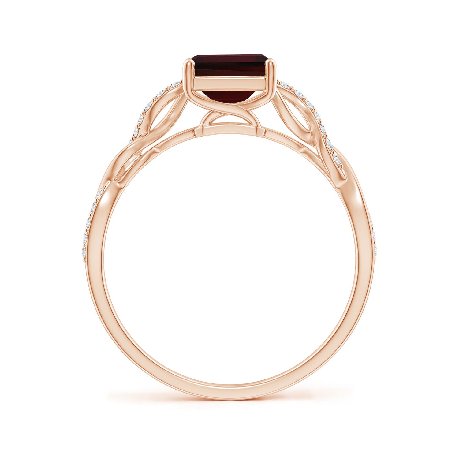 A - Garnet / 1.93 CT / 14 KT Rose Gold