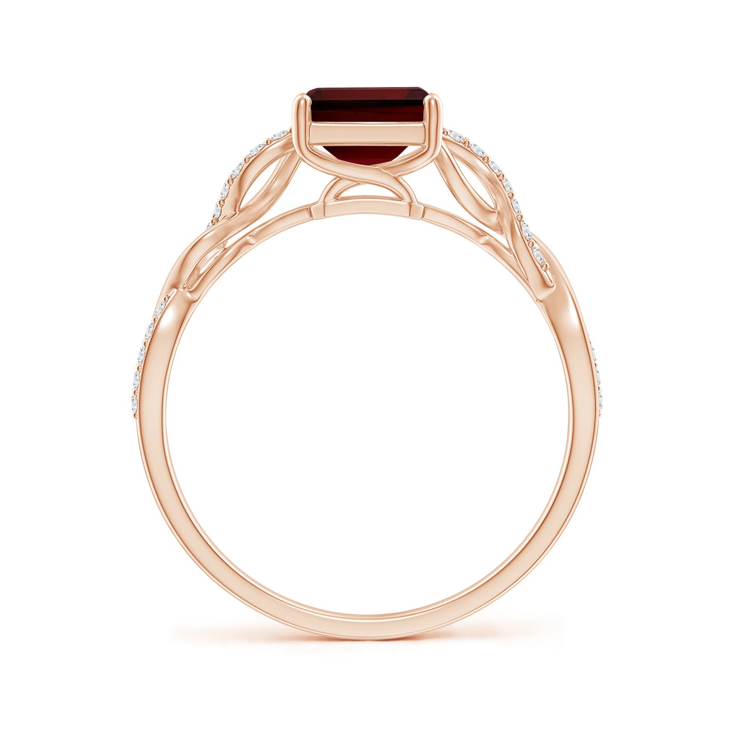 AA - Garnet / 1.93 CT / 14 KT Rose Gold