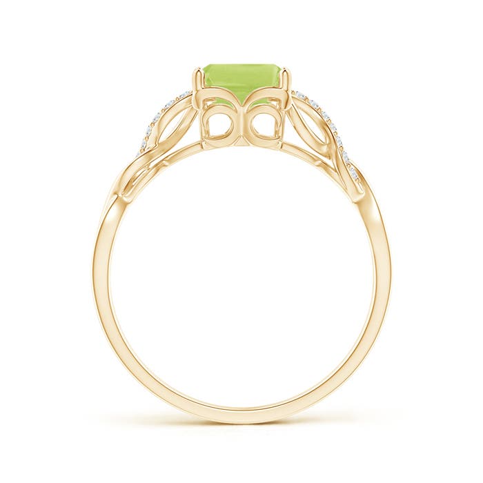 A - Peridot / 1.73 CT / 14 KT Yellow Gold