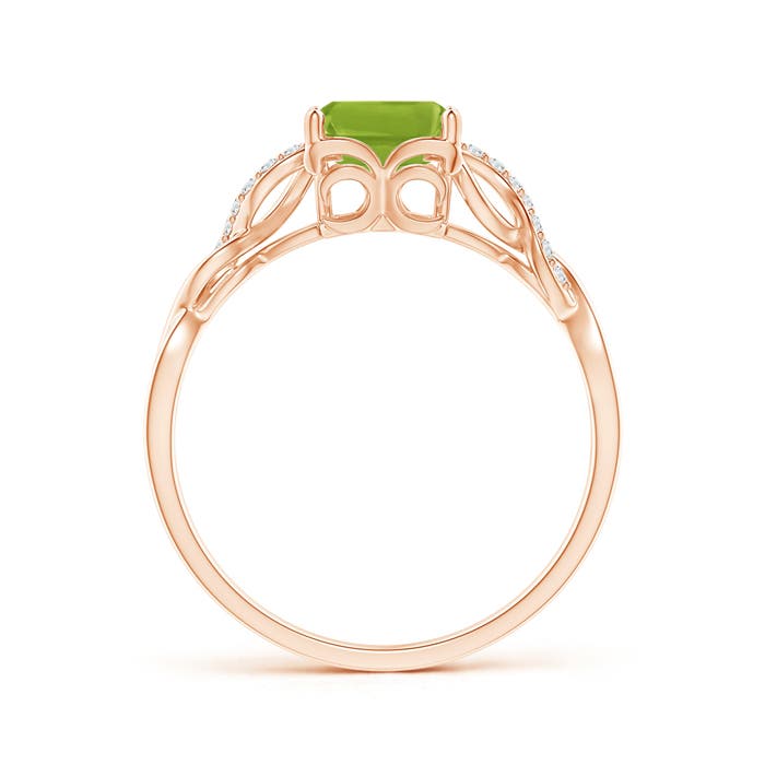 AAA - Peridot / 1.73 CT / 14 KT Rose Gold