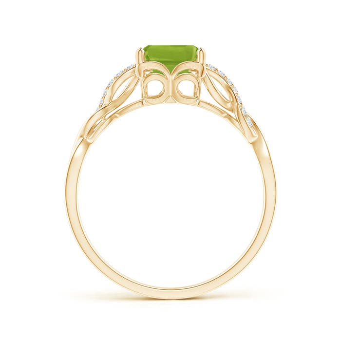 AAA - Peridot / 1.73 CT / 14 KT Yellow Gold