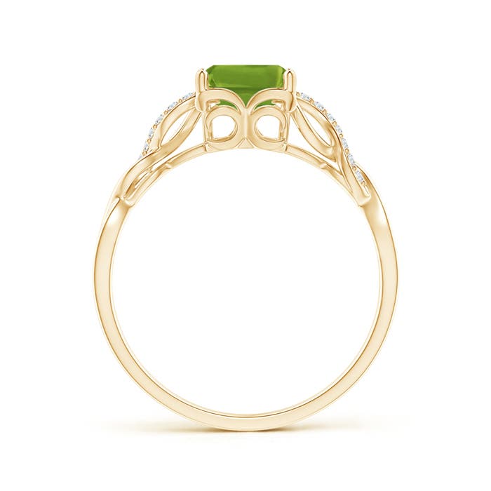 AAAA - Peridot / 1.73 CT / 14 KT Yellow Gold