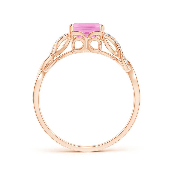 A - Pink Sapphire / 1.63 CT / 14 KT Rose Gold