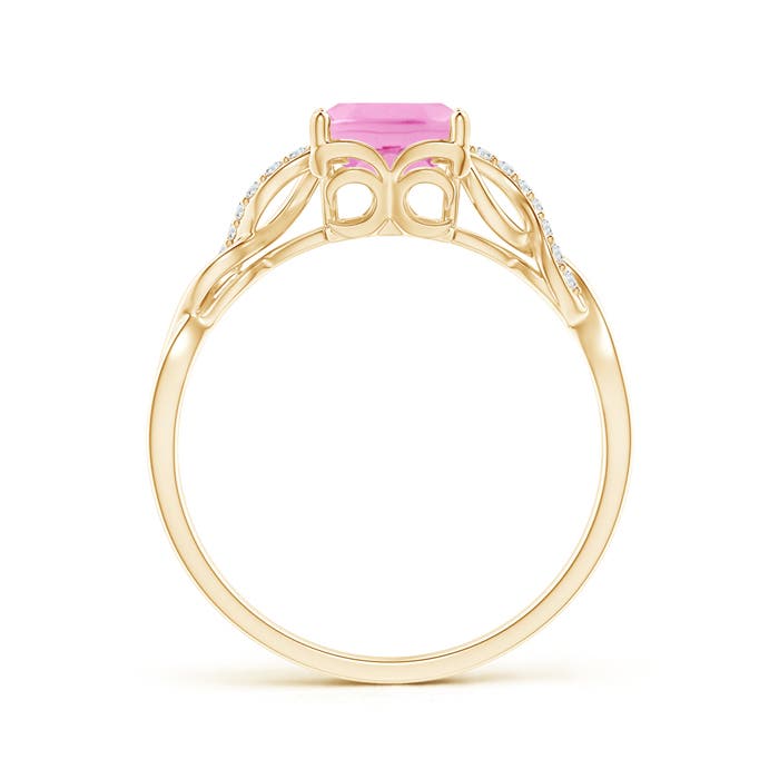 A - Pink Sapphire / 1.63 CT / 14 KT Yellow Gold