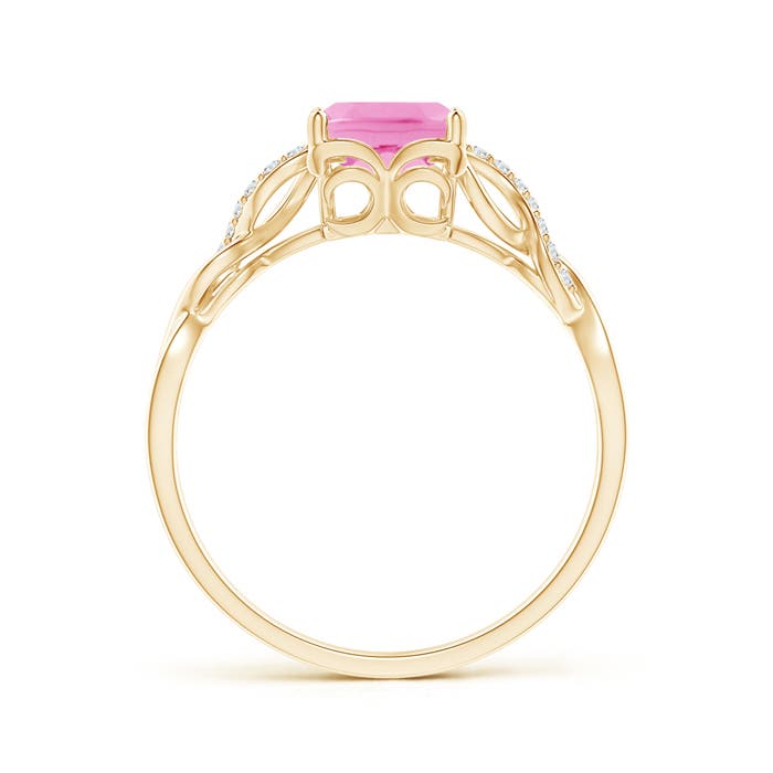 AA - Pink Sapphire / 1.63 CT / 14 KT Yellow Gold