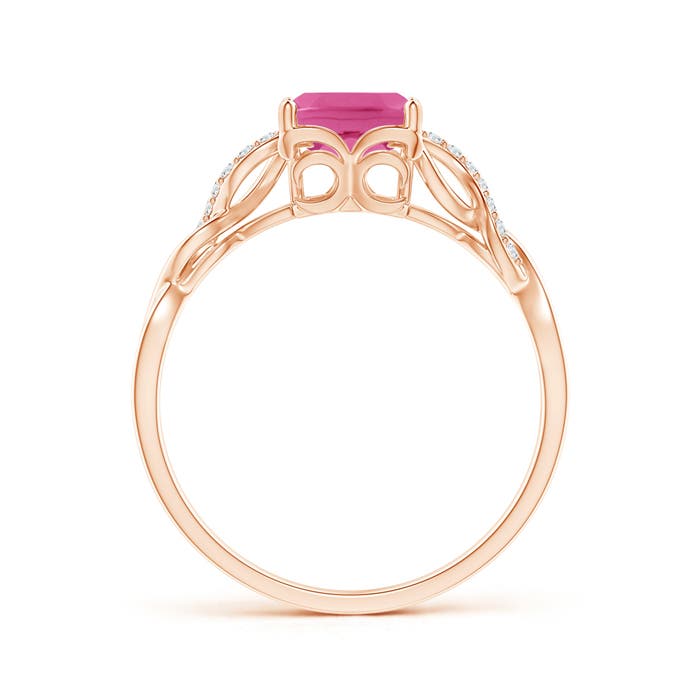 AAA - Pink Sapphire / 1.63 CT / 14 KT Rose Gold