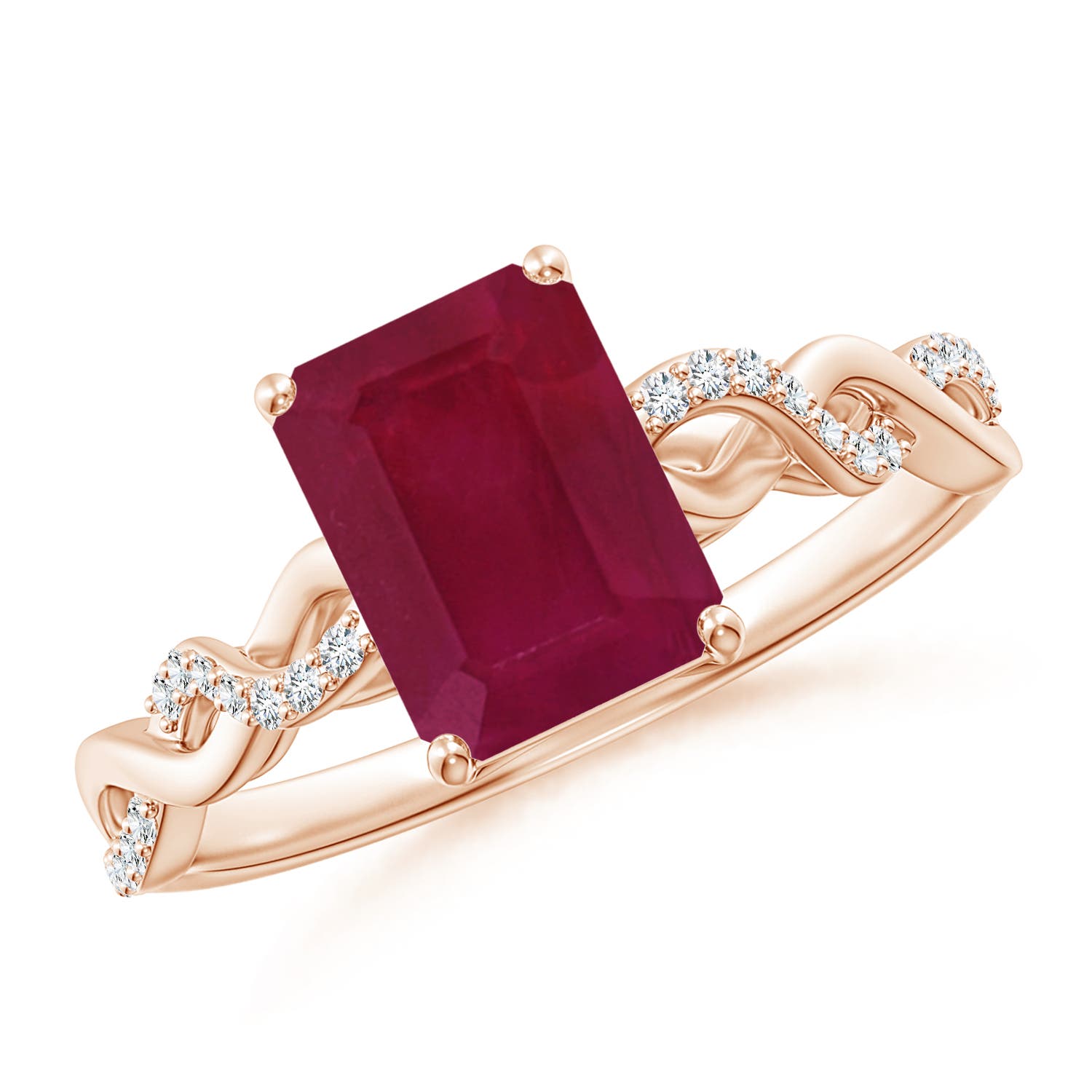 A - Ruby / 1.73 CT / 14 KT Rose Gold