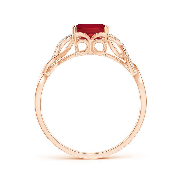 AA - Ruby / 1.73 CT / 14 KT Rose Gold