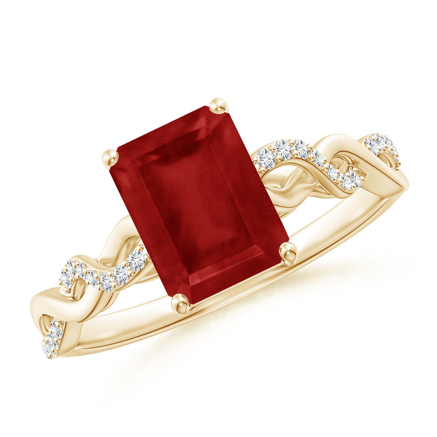 AA - Ruby / 1.73 CT / 14 KT Yellow Gold