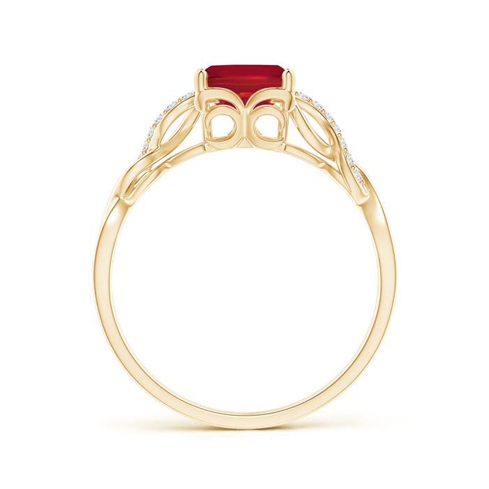 AA - Ruby / 1.73 CT / 14 KT Yellow Gold