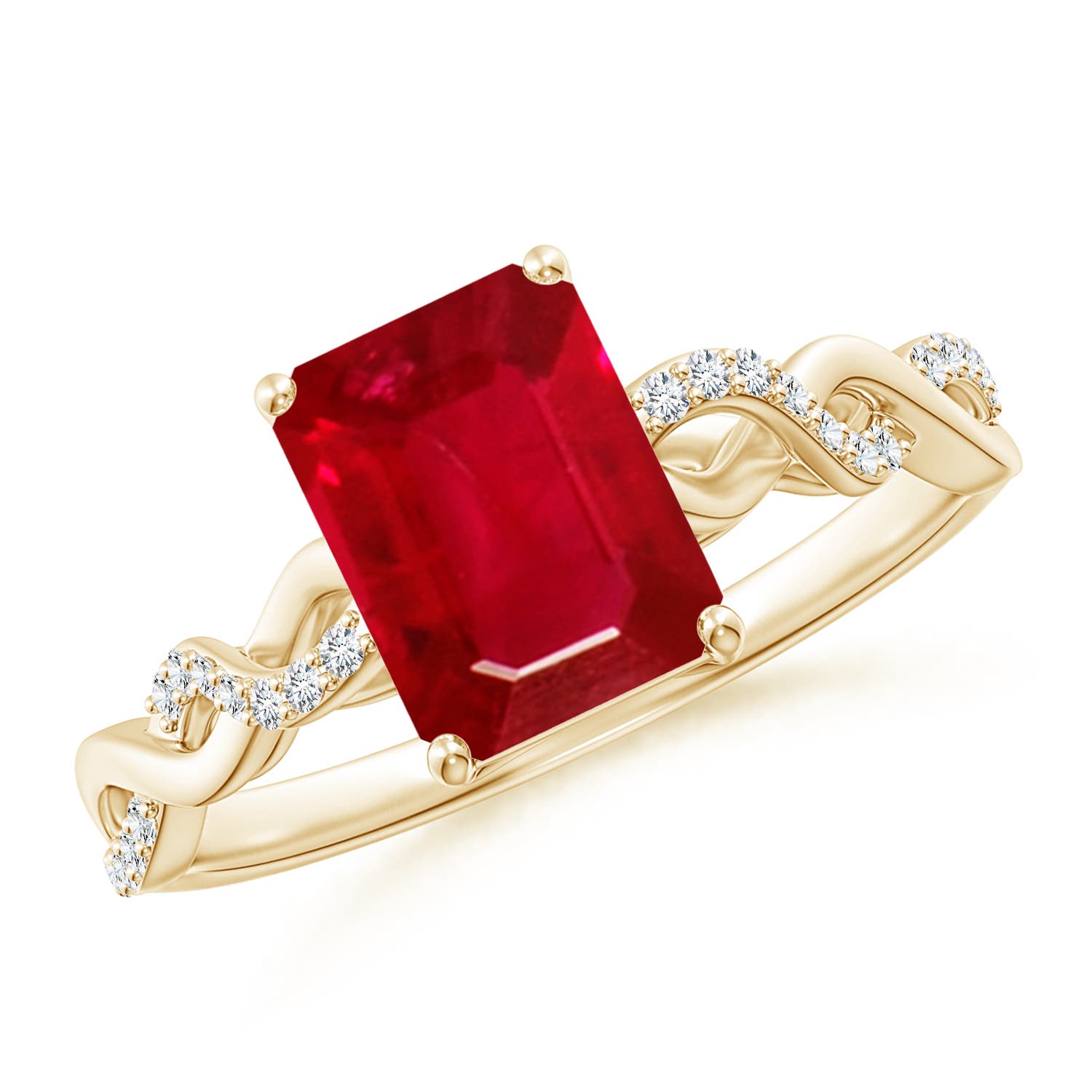 AAA - Ruby / 1.73 CT / 14 KT Yellow Gold