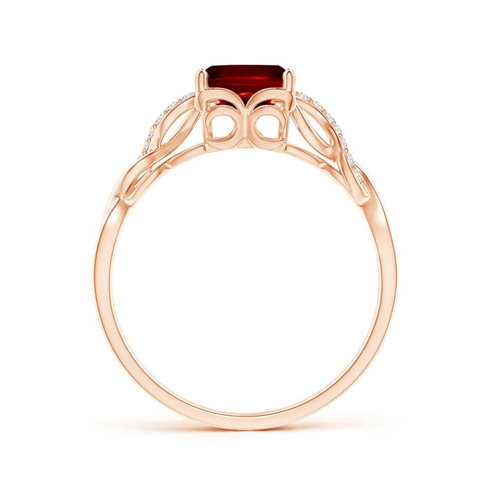 AAAA - Ruby / 1.73 CT / 14 KT Rose Gold