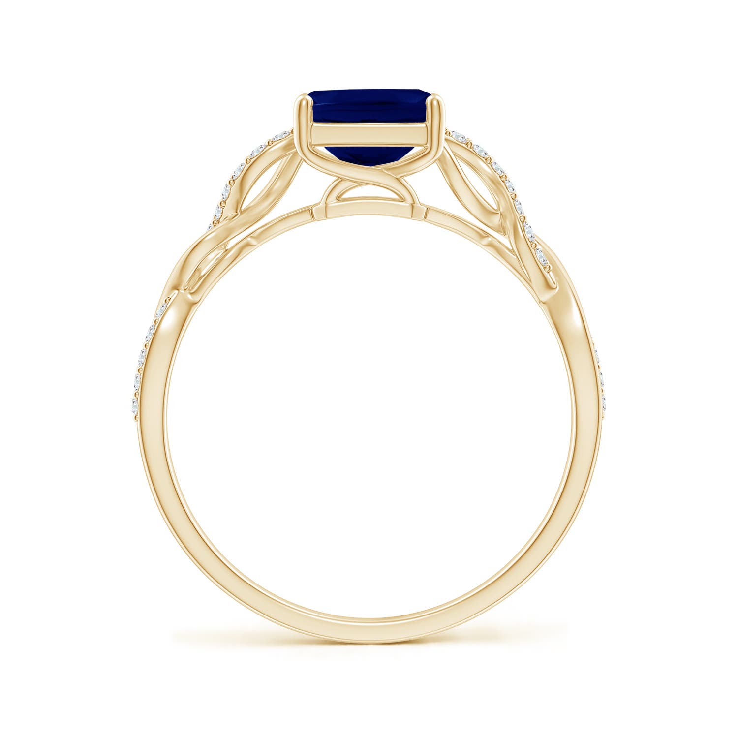 AA - Blue Sapphire / 1.78 CT / 14 KT Yellow Gold