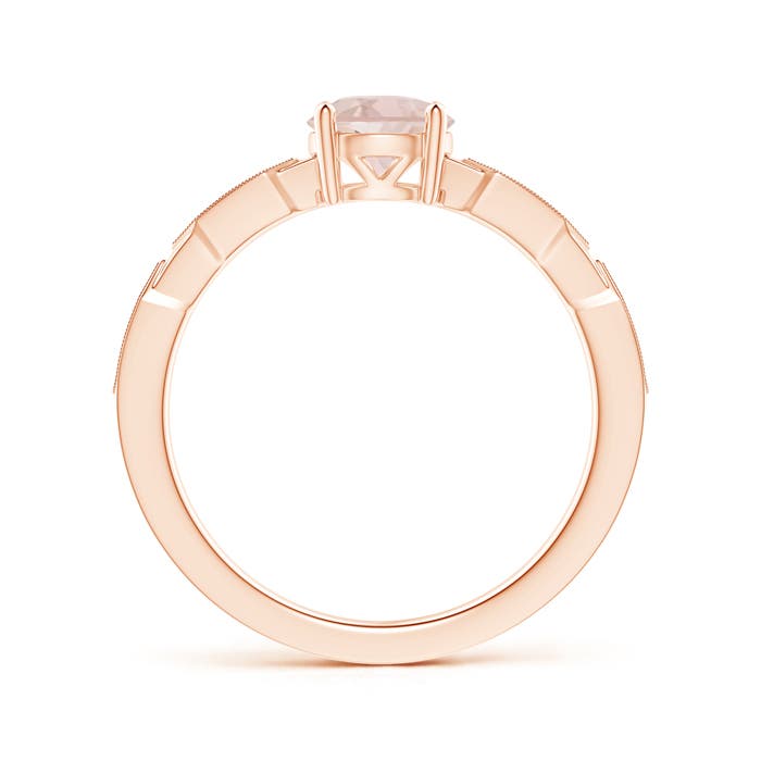 AA - Morganite / 0.77 CT / 14 KT Rose Gold