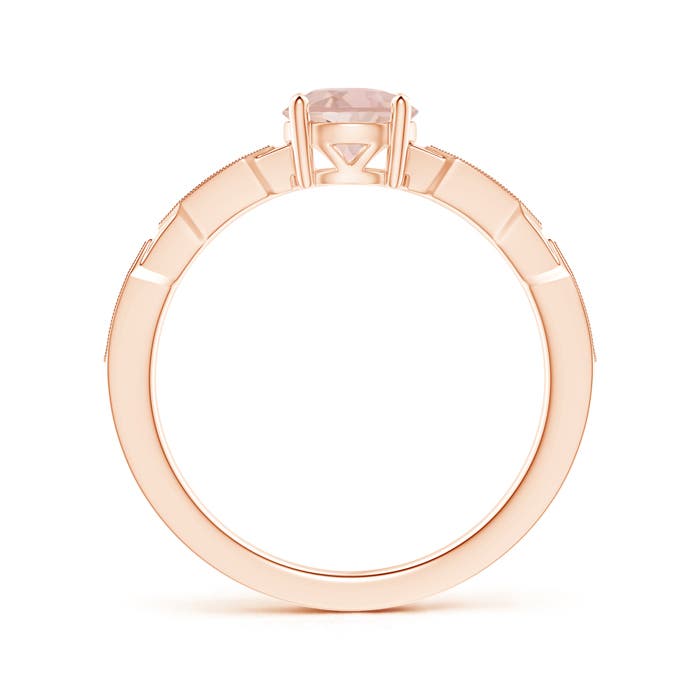 AAA - Morganite / 0.77 CT / 14 KT Rose Gold