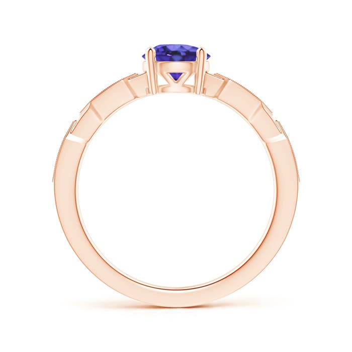 AA - Tanzanite / 0.97 CT / 14 KT Rose Gold