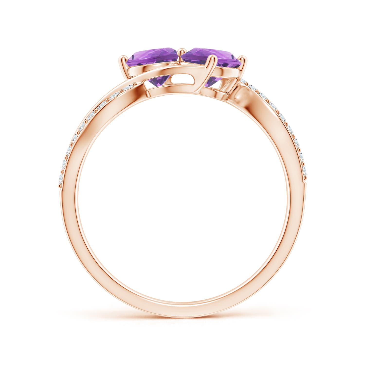 A - Amethyst / 1.04 CT / 14 KT Rose Gold