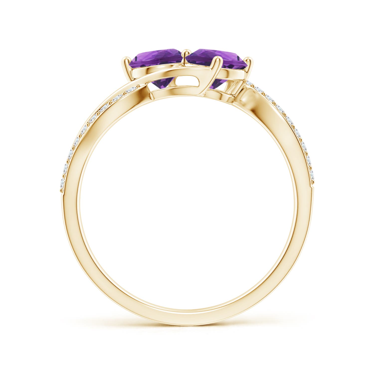 AAA - Amethyst / 1.04 CT / 14 KT Yellow Gold