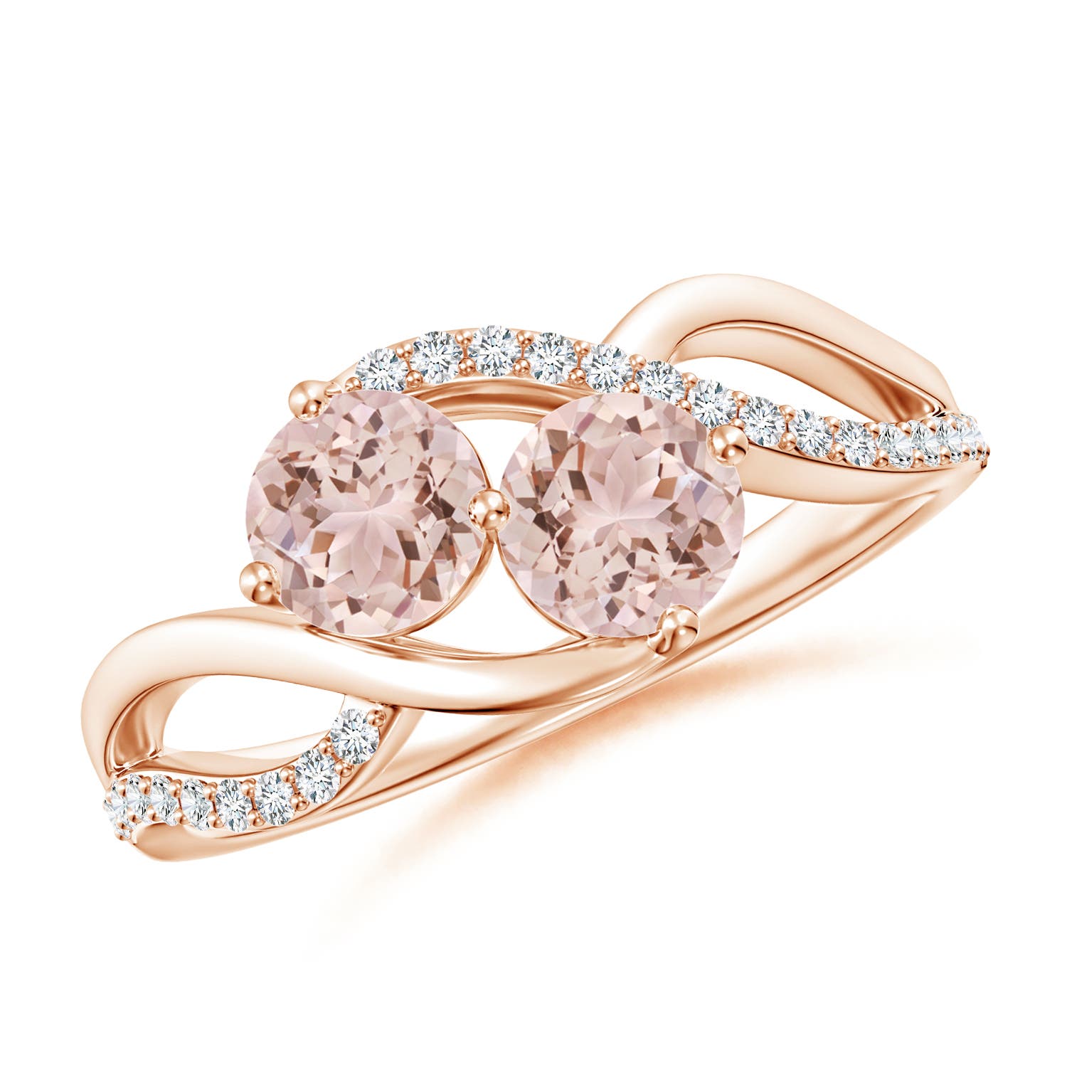 AAA - Morganite / 0.98 CT / 14 KT Rose Gold