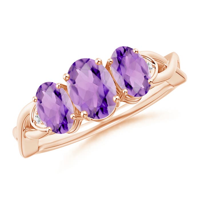 A - Amethyst / 1.54 CT / 14 KT Rose Gold