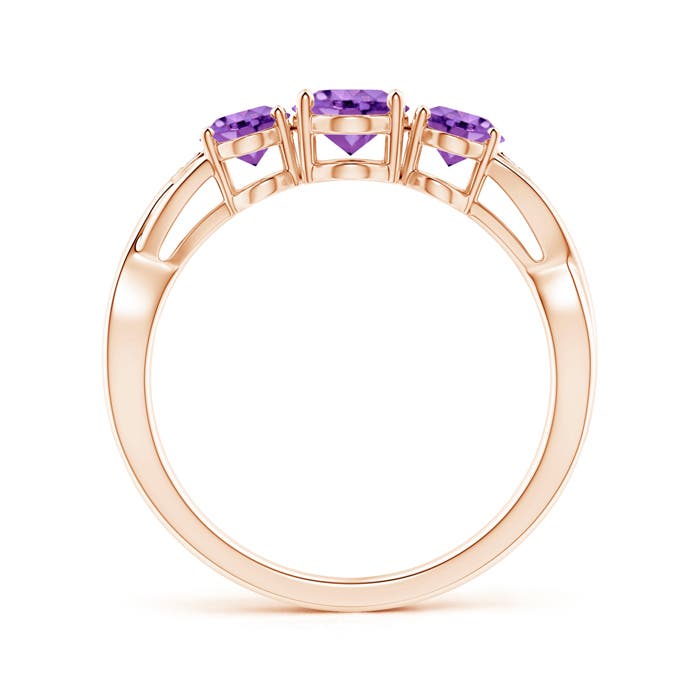 AA - Amethyst / 1.54 CT / 14 KT Rose Gold