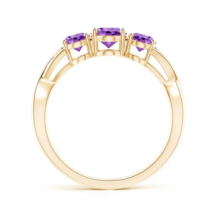 AA - Amethyst / 1.54 CT / 14 KT Yellow Gold