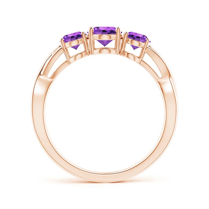 AAA - Amethyst / 1.54 CT / 14 KT Rose Gold