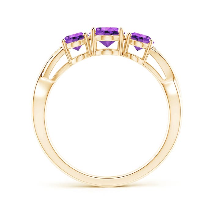 AAA - Amethyst / 1.54 CT / 14 KT Yellow Gold