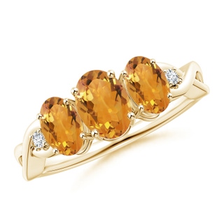 Oval AA Citrine