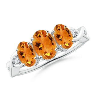 Oval AAA Citrine