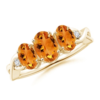 Oval AAA Citrine