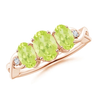 Oval A Peridot