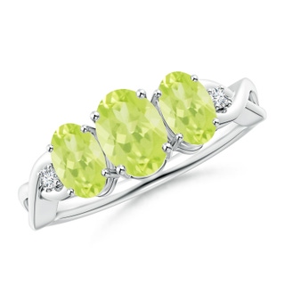 Oval A Peridot