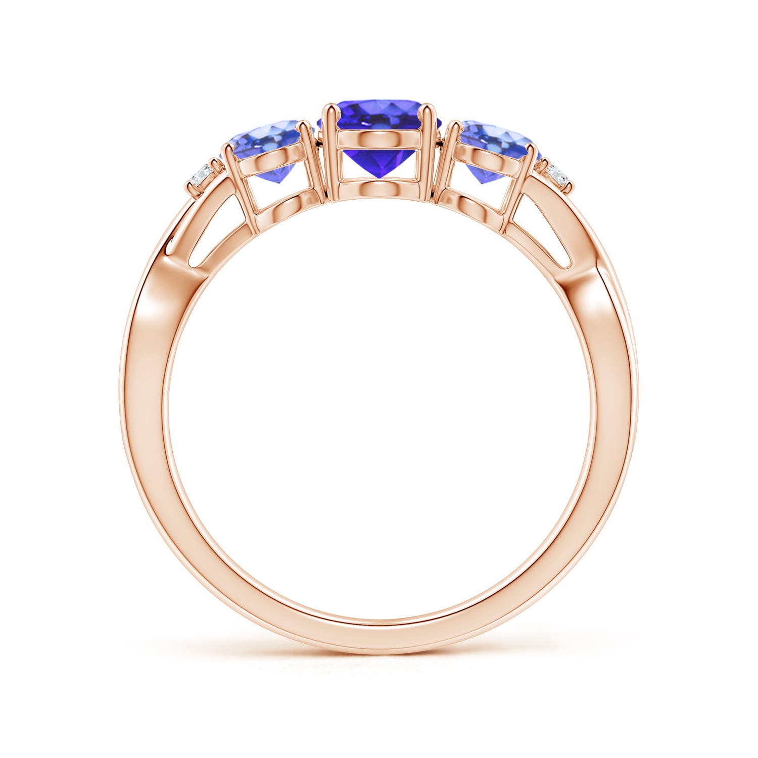 AA - Tanzanite / 1.74 CT / 14 KT Rose Gold