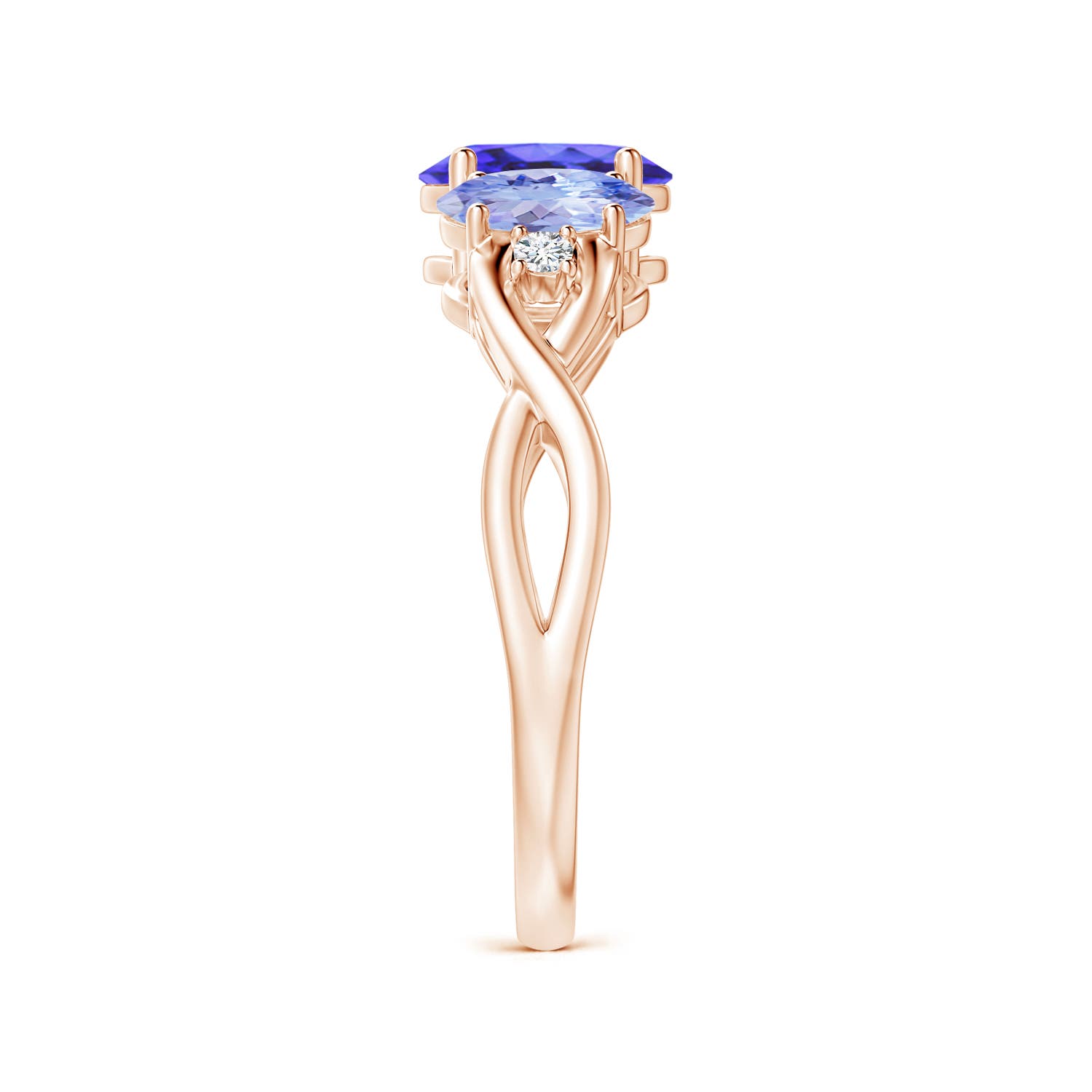 AA - Tanzanite / 1.74 CT / 14 KT Rose Gold