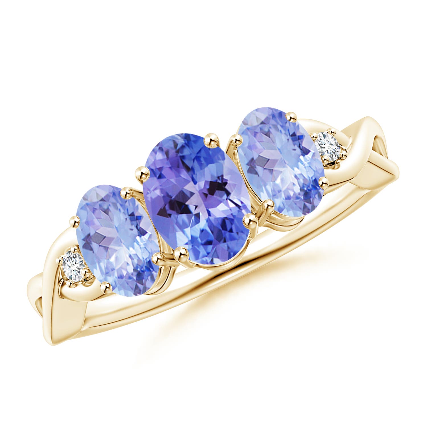 AA - Tanzanite / 1.74 CT / 14 KT Yellow Gold