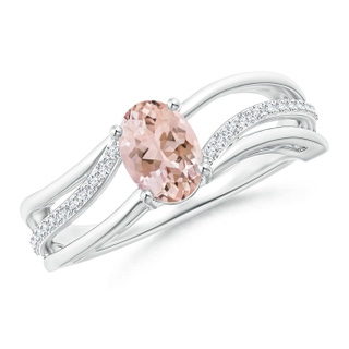 Oval AAAA Morganite