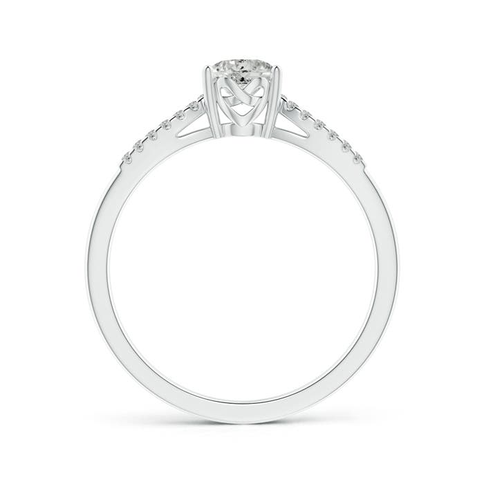 K, I3 / 0.51 CT / 14 KT White Gold