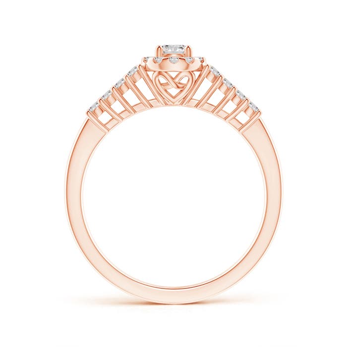 I-J, I1-I2 / 0.48 CT / 14 KT Rose Gold