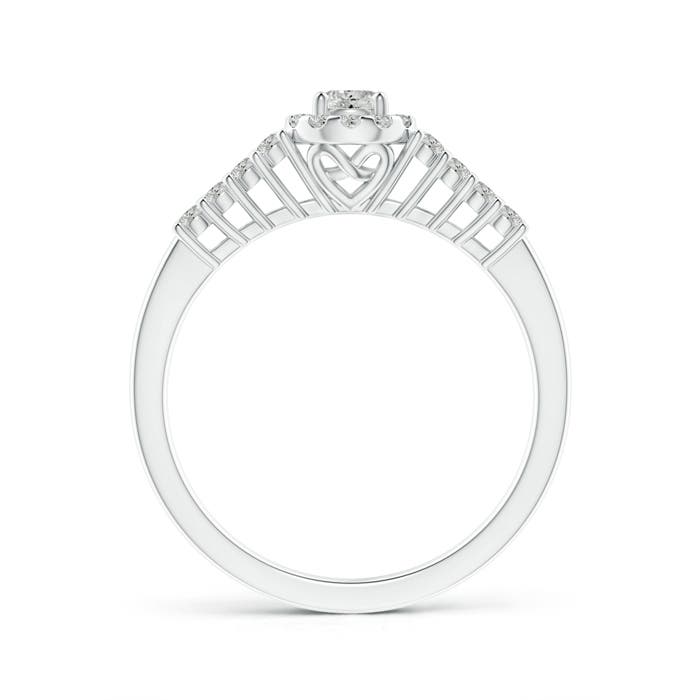 K, I3 / 0.48 CT / 14 KT White Gold