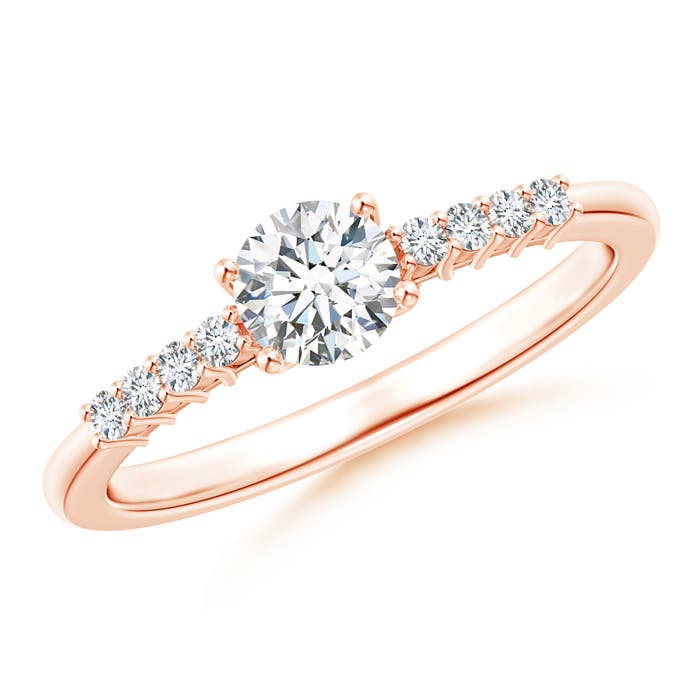 G, VS2 / 0.27 CT / 14 KT Rose Gold