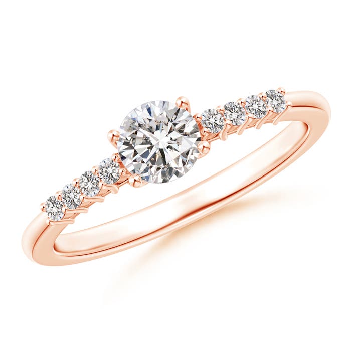 I-J, I1-I2 / 0.27 CT / 14 KT Rose Gold