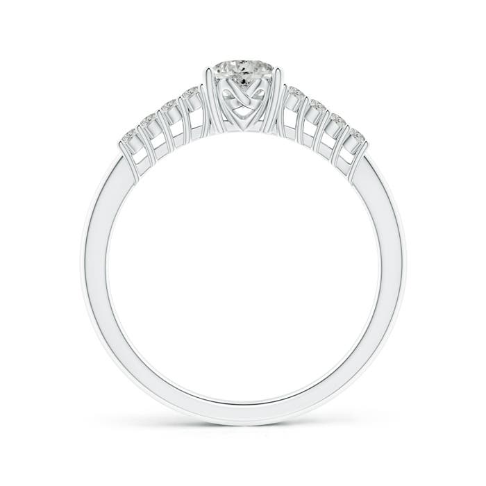 K, I3 / 0.27 CT / 14 KT White Gold