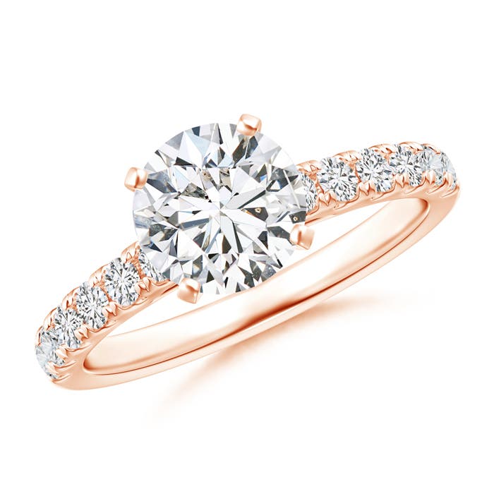 H, SI2 / 1.97 CT / 14 KT Rose Gold