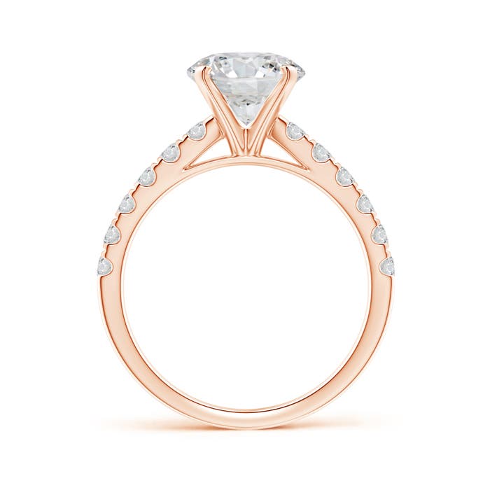 H, SI2 / 2.48 CT / 14 KT Rose Gold