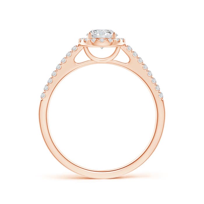 H, SI2 / 0.66 CT / 14 KT Rose Gold