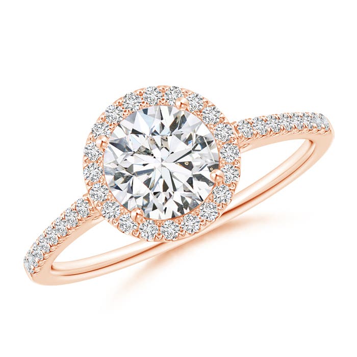 H, SI2 / 1.22 CT / 14 KT Rose Gold