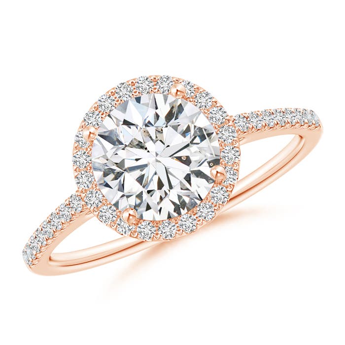 H, SI2 / 1.73 CT / 14 KT Rose Gold